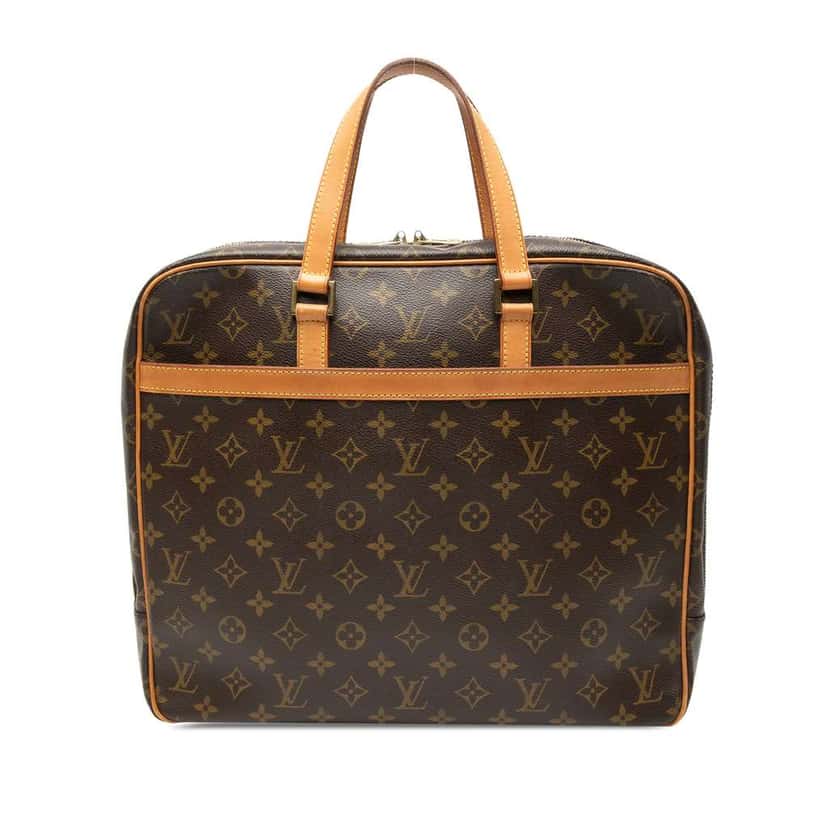 Louis Vuitton Monogram Porte Documents Pegase Brown Good condition - Front View