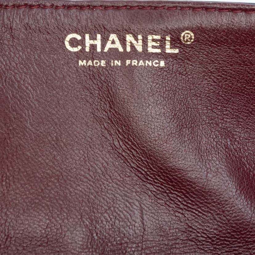 Chanel Quilted Glazed Calfskin Reissue 2.55 East West Single Flap Blue Leather Good condition - Box View