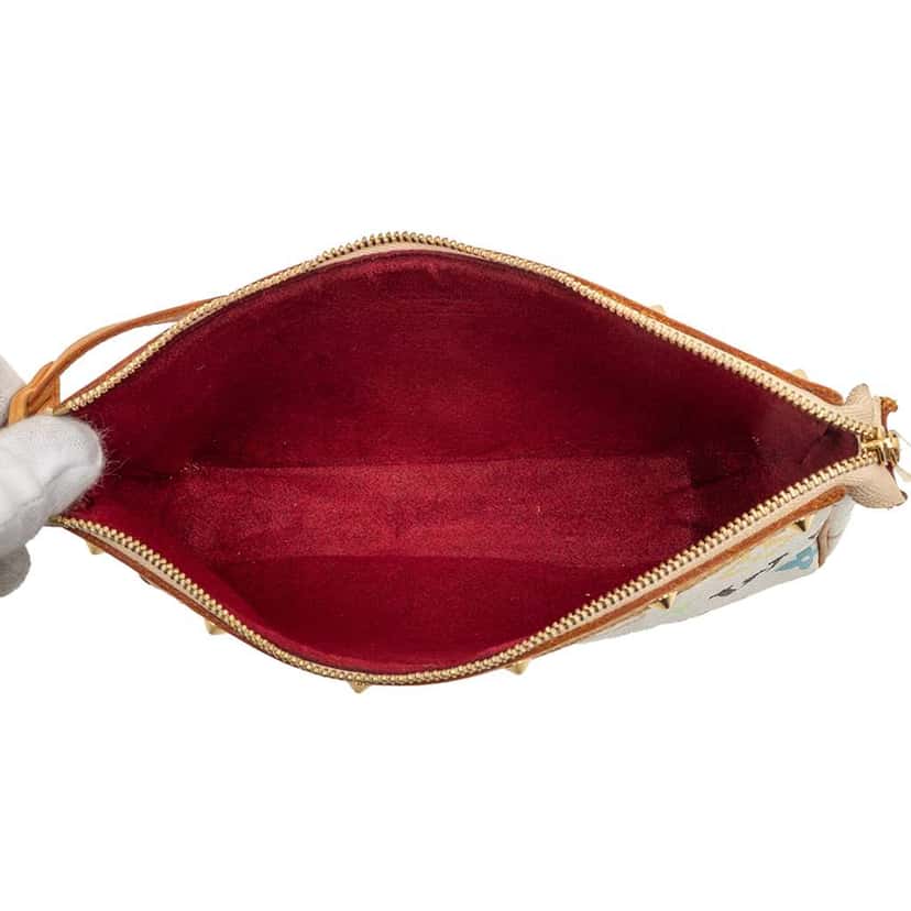 Louis Vuitton Monogram Multicolore Pochette Accessoires White Good condition - Model View