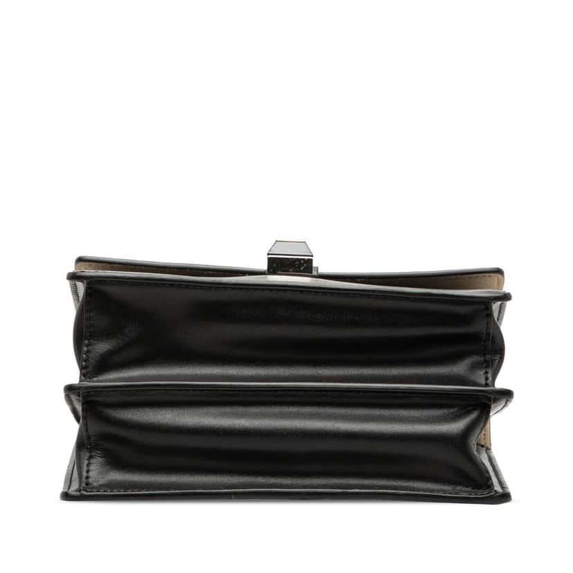 Fendi Small Leather Kan I Crossbody Black Leather Good condition - Inside View