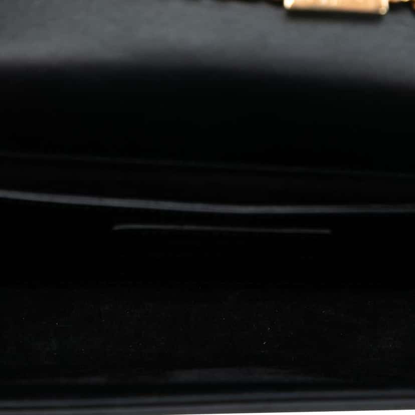 Saint Laurent Small Smooth Calfskin Monogram Kate Tassel Crossbody Black Leather Good condition - Model View