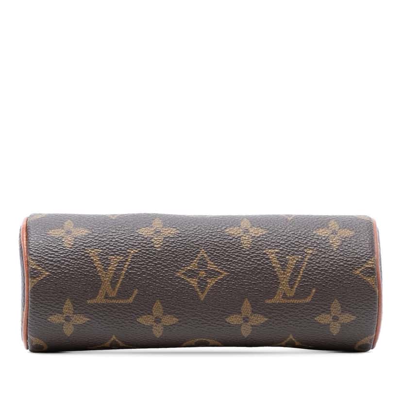 Louis Vuitton Monogram Papillon Pochette Brown Good condition - Inside View