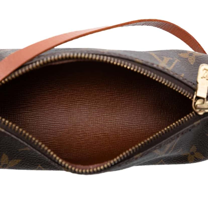Louis Vuitton Monogram Papillon Pochette Brown Good condition - Model View