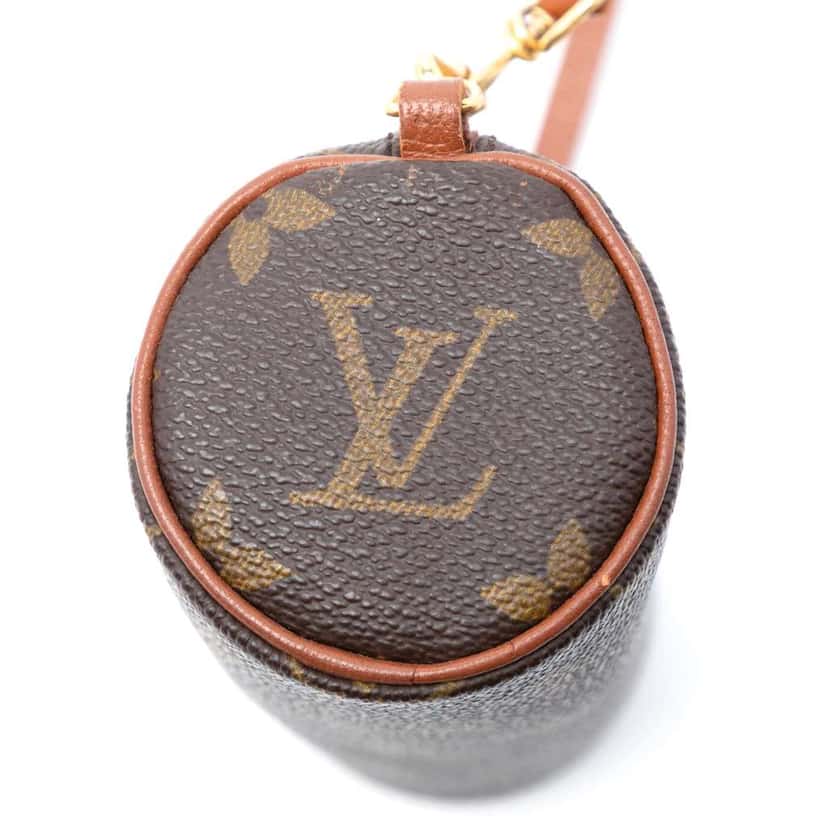 Louis Vuitton Monogram Papillon Pochette Brown Good condition - Box View