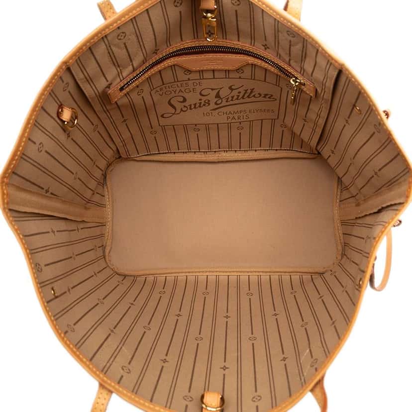 Louis Vuitton Monogram Neverfull MM Brown Good condition - Model View