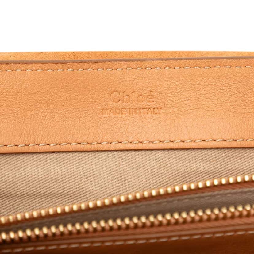 Chloé Medium Quilted Leather Faye Day Satchel Brown Leather Good condition - Box View