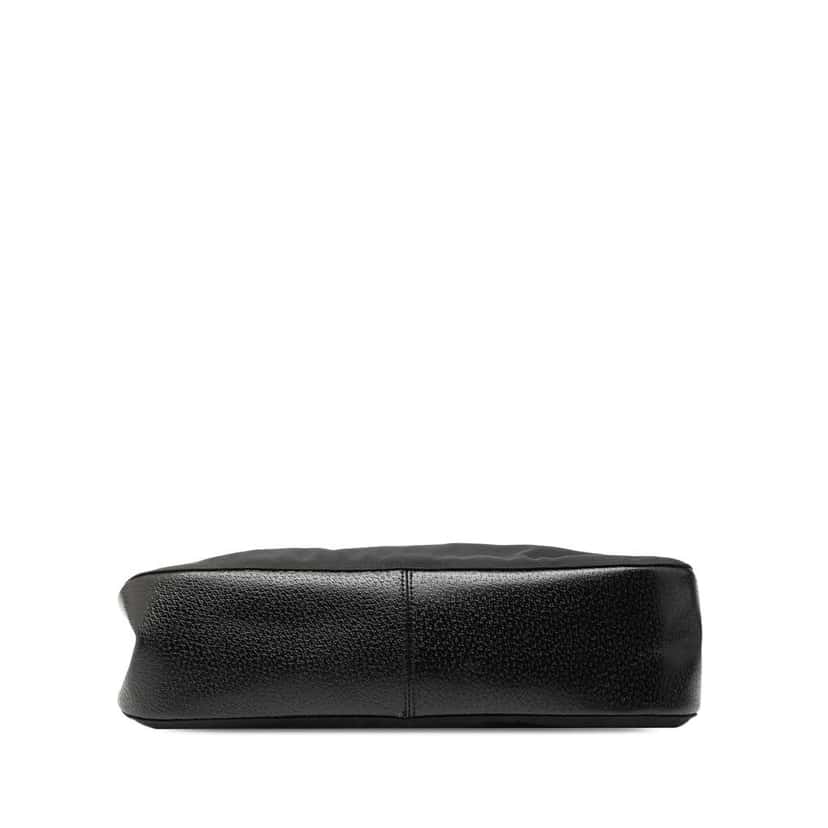 Gucci Nylon Bamboo Handbag Black Good condition - Inside View