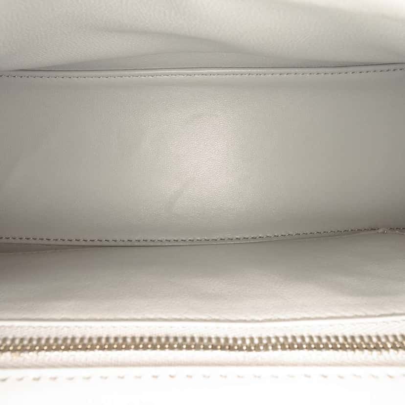 Balenciaga Small Faux Leather and Mesh Sneakerhead Top Handle Bag Grey Polyester Good condition - Model View