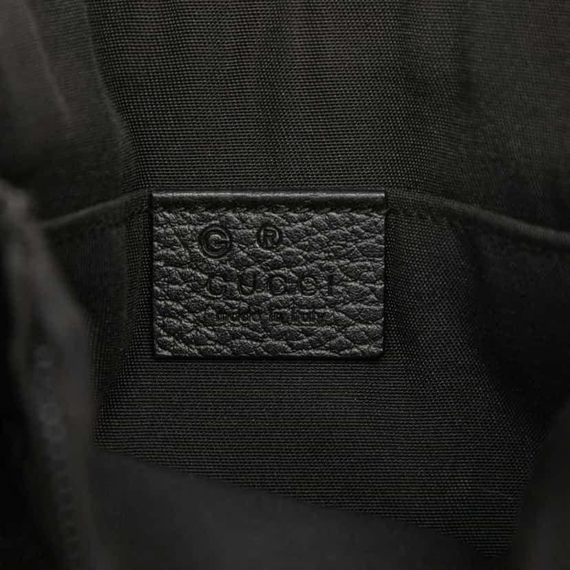 Gucci GG Nylon Crossbody Black Good condition - Box View