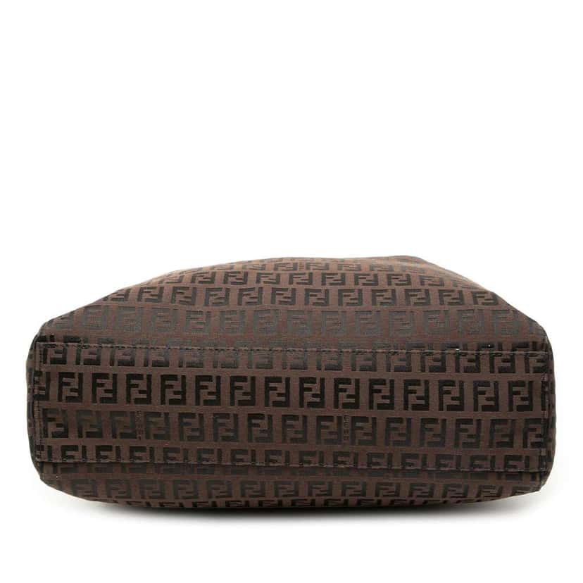 Fendi Zucchino Canvas Tote Brown Canvas Good condition - Inside View