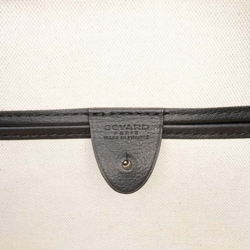 Goyard Goyardine Artois PM Black Canvas Good condition - Box View