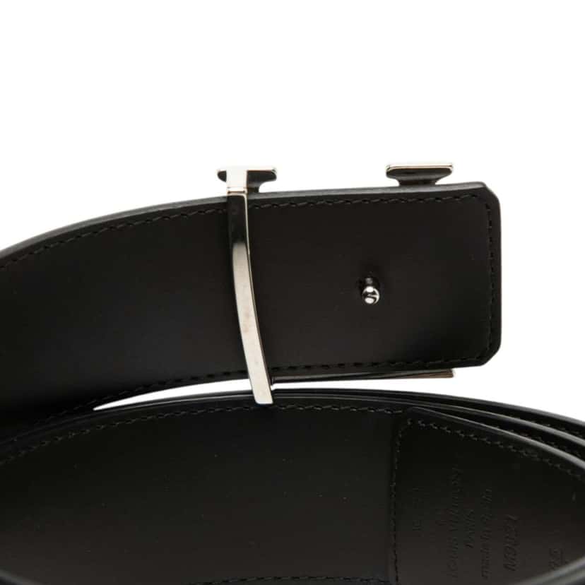 Louis Vuitton Monogram LV Initiales Reversible Belt Brown Good condition - Box View