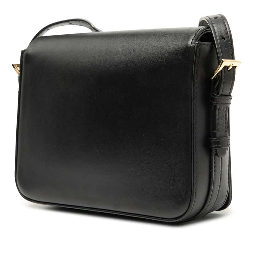 Burberry Small Leather Grace Crossbody Black Leather Very good condition - Back View