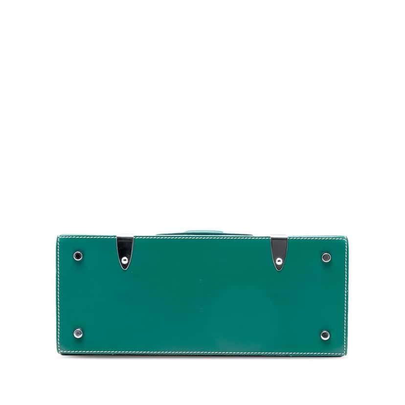 Goyard Goyardine Saigon Structured PM Green Canvas Good condition - Inside View