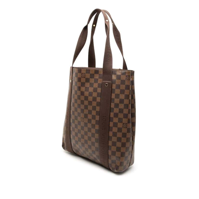 Louis Vuitton Damier Ebene Cabas Beaubourg Brown Good condition - Back View