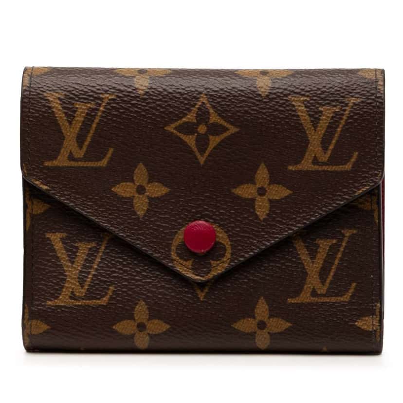Louis Vuitton Monogram Victorine Wallet Brown Very good condition - Front View