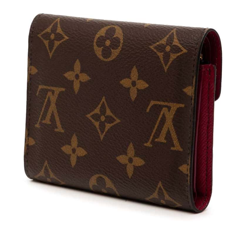 Louis Vuitton Monogram Victorine Wallet Brown Very good condition - Back View