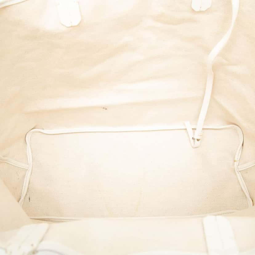 Goyard Goyardine Saint Louis PM White Canvas Good condition - Model View