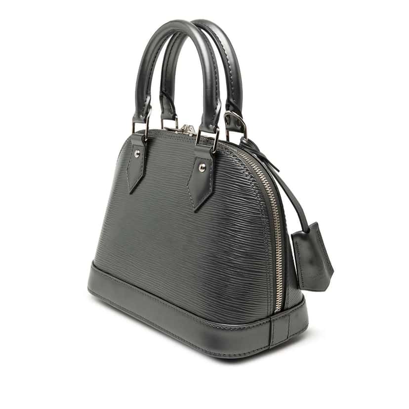 Louis Vuitton Epi Alma BB Black Leather Good condition - Back View