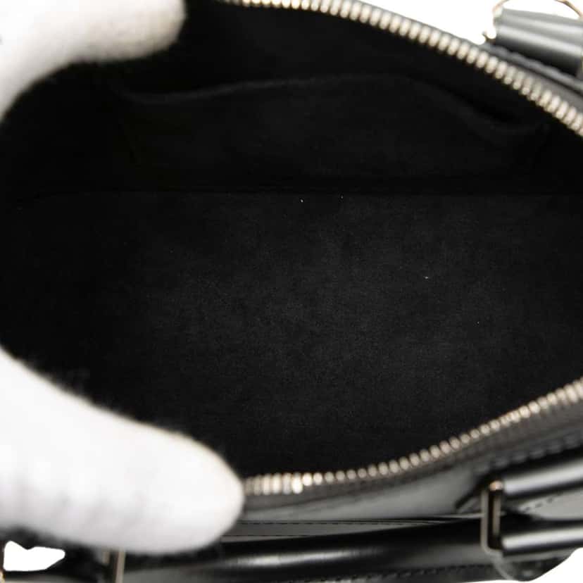 Louis Vuitton Epi Alma BB Black Leather Good condition - Model View