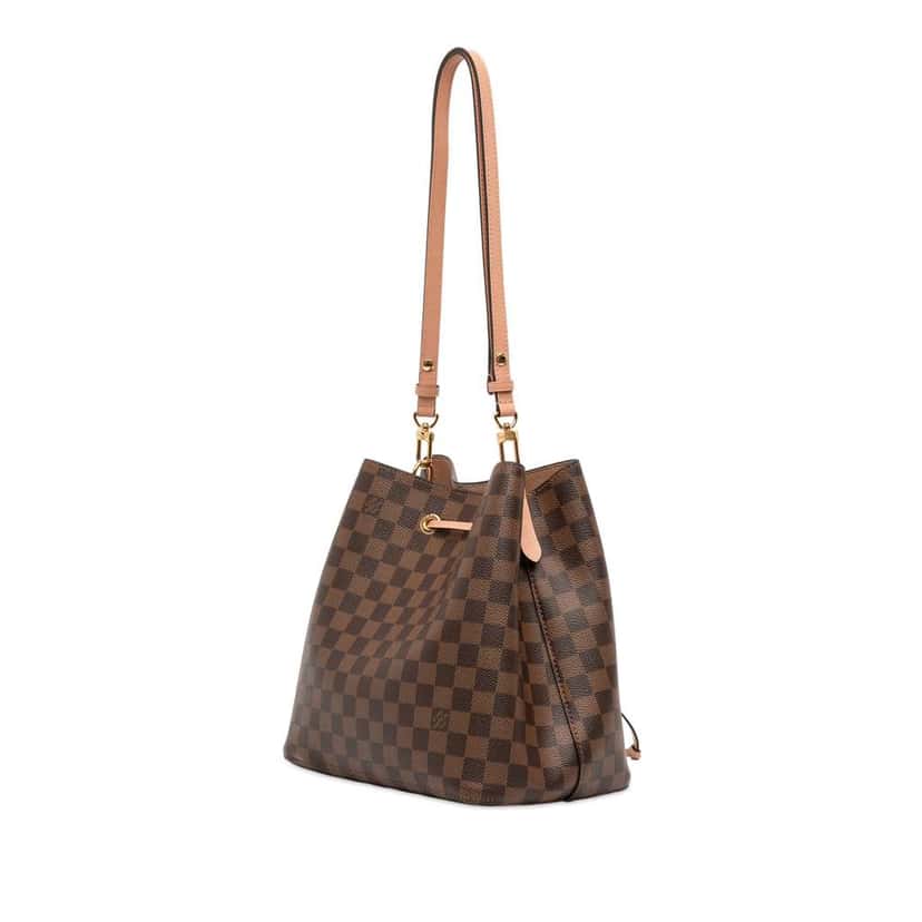 Louis Vuitton Damier Ebene Neonoe MM Brown Good condition - Back View