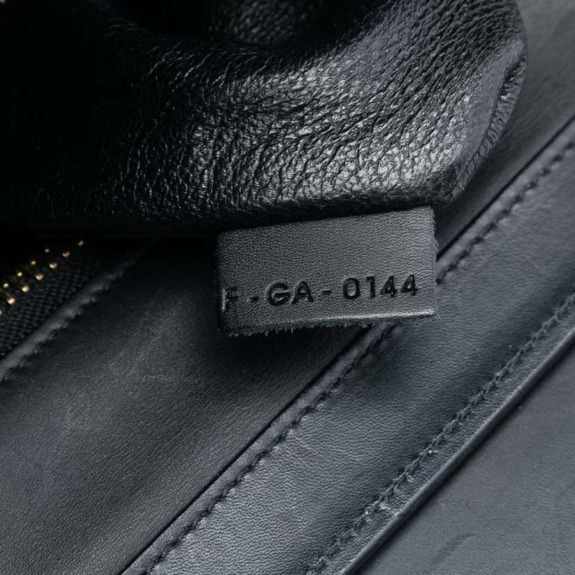 Celine Micro Tricolor Canvas and Leather Luggage Tote White Canvas Good condition - Box View