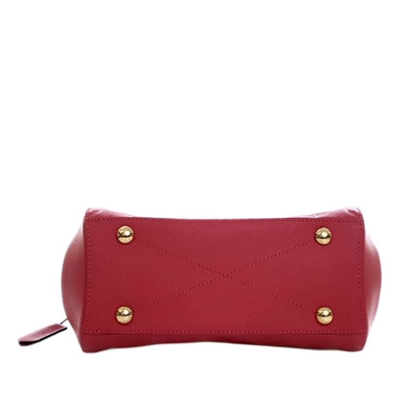 Louis Vuitton Monogram Empreinte Montaigne BB Red Leather Very good condition - Box View