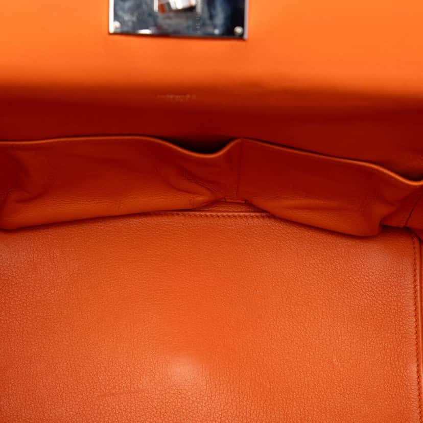 Hermès Swift Toolbox 26 Orange Leather Good condition - Model View