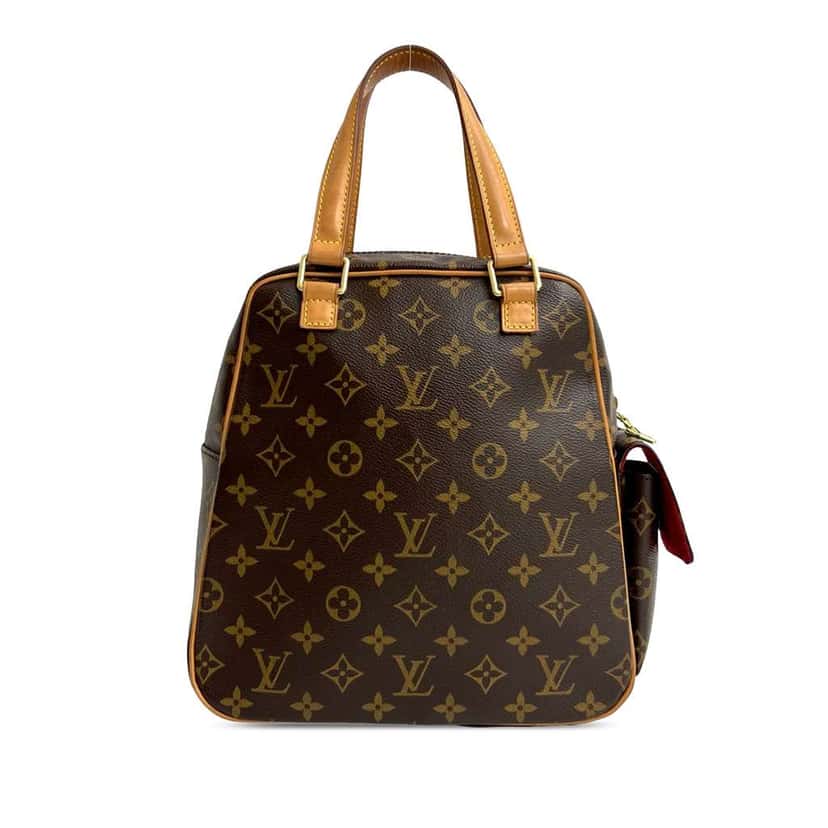 Louis Vuitton Monogram Excentri Cite Brown Very good condition - Back View