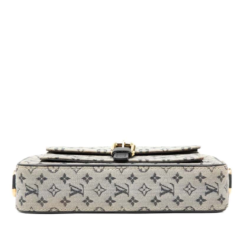 Louis Vuitton Monogram Mini Lin Juliette MM Grey Canvas Very good condition - Inside View