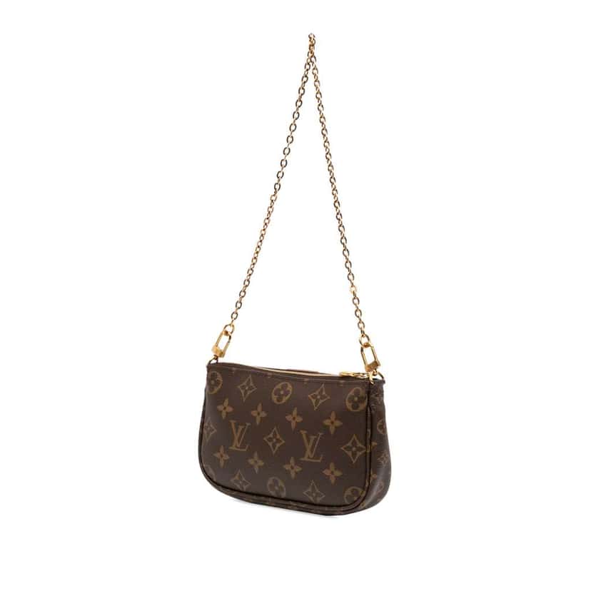 Louis Vuitton Monogram Multi Pochette Accessoires Brown Very good condition - Back View