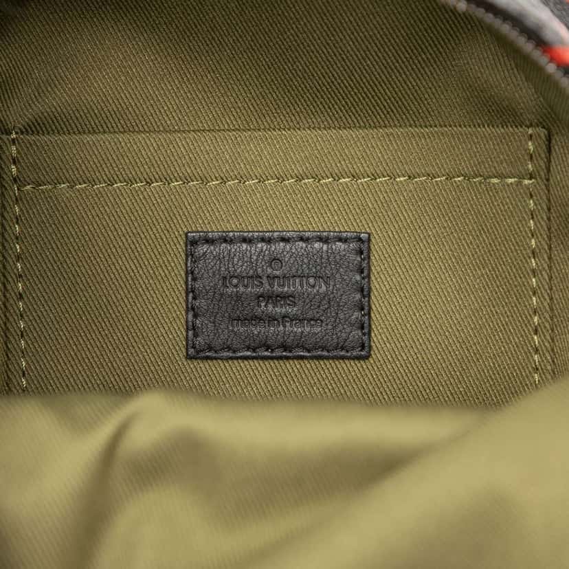 Louis Vuitton Limited Edition Monogram Infrarouge Mini Palm Springs Black Very good condition - Box View