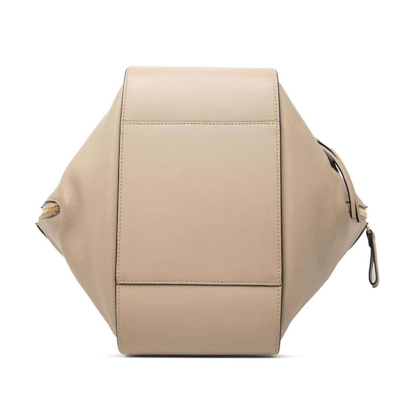 Loewe Small Grained Calfskin Hammock Bag Brown Leather Very good condition - Inside View