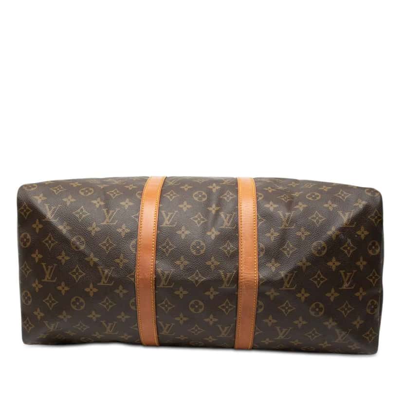 Louis Vuitton Monogram Keepall 50 Brown Good condition - Inside View