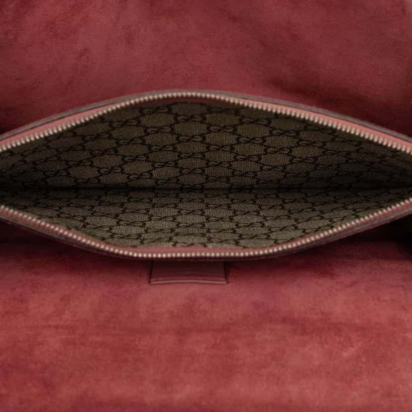 Gucci Medium GG Supreme Blooms Dionysus Shoulder Bag Brown Canvas Good condition - Model View