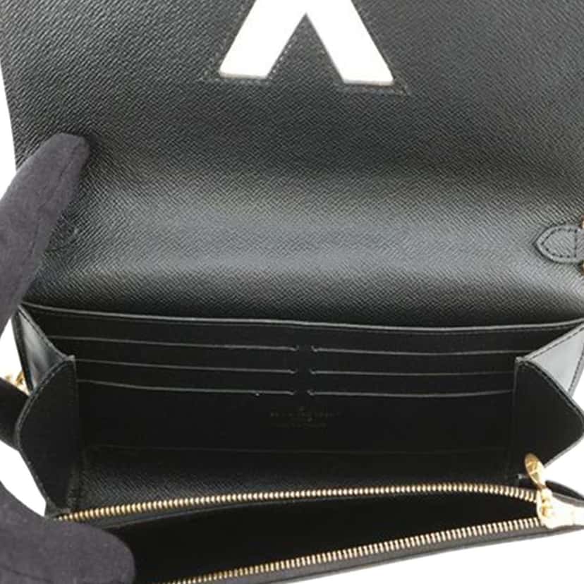 Louis Vuitton Epi Sequin Bird Twist Wallet On Chain Black Leather Very good condition - Model View