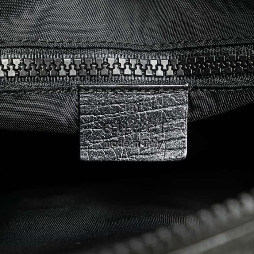 Gucci GG Supreme Crossbody Black Canvas Very good condition - Box View