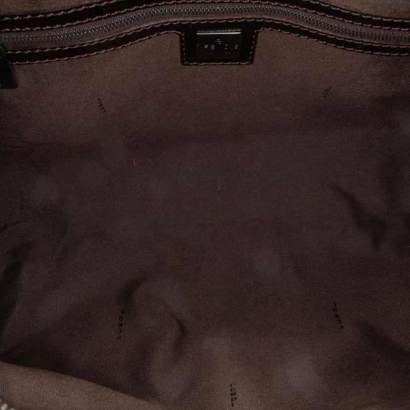 Fendi Zucchino Canvas Handbag Brown Canvas Very good condition - Model View