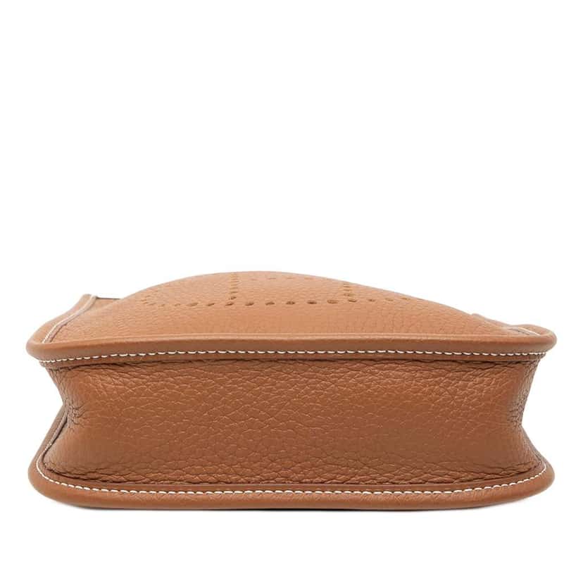 Hermès Clemence Evelyne 16 TPM Brown Leather Good condition - Inside View