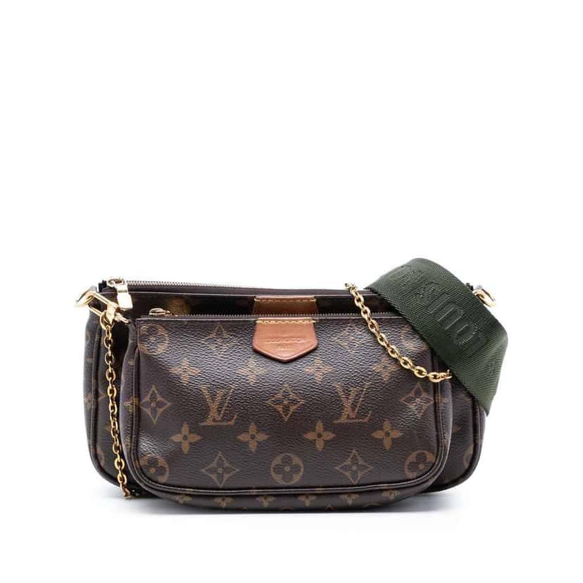 Louis Vuitton Monogram Multi Pochette Accessoires Brown Very good condition - Front View