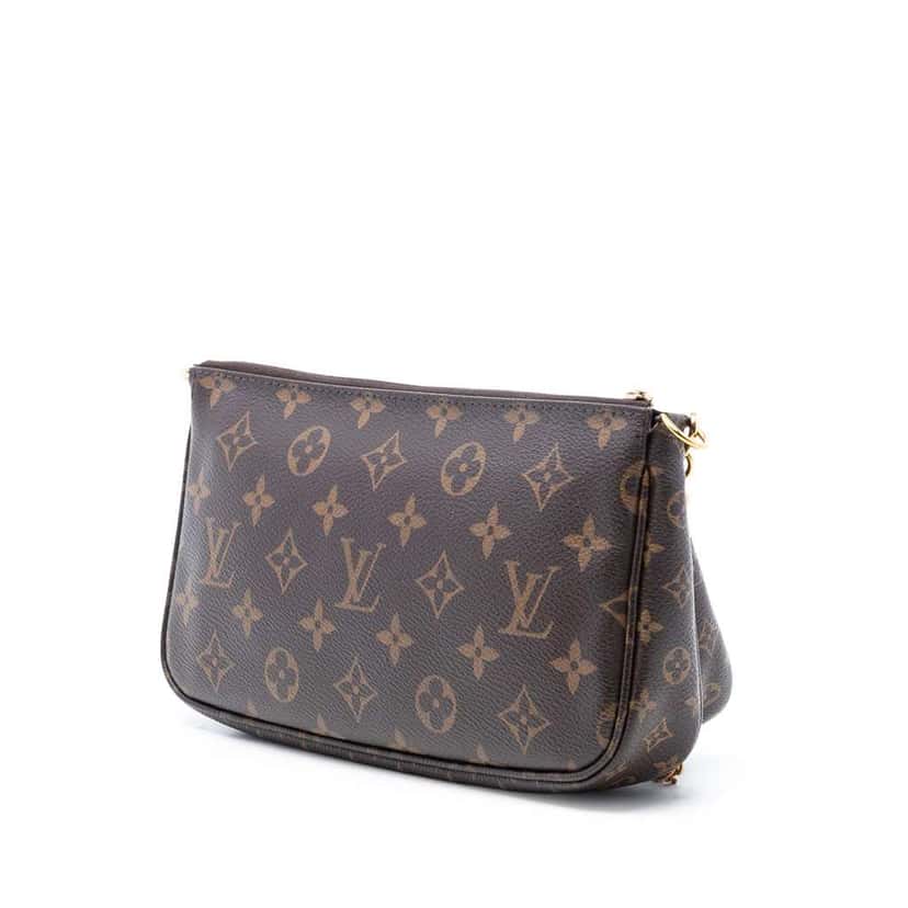 Louis Vuitton Monogram Multi Pochette Accessoires Brown Very good condition - Back View