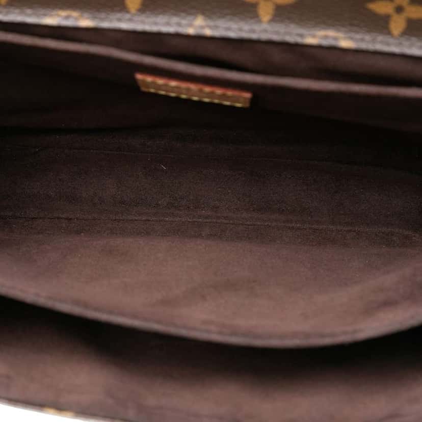 Louis Vuitton Monogram Pochette Metis Brown Very good condition - Model View