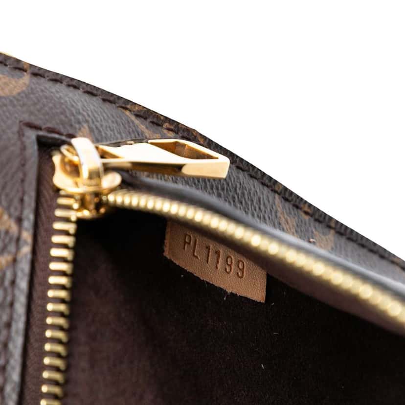 Louis Vuitton Monogram Pochette Metis Brown Very good condition - Box View