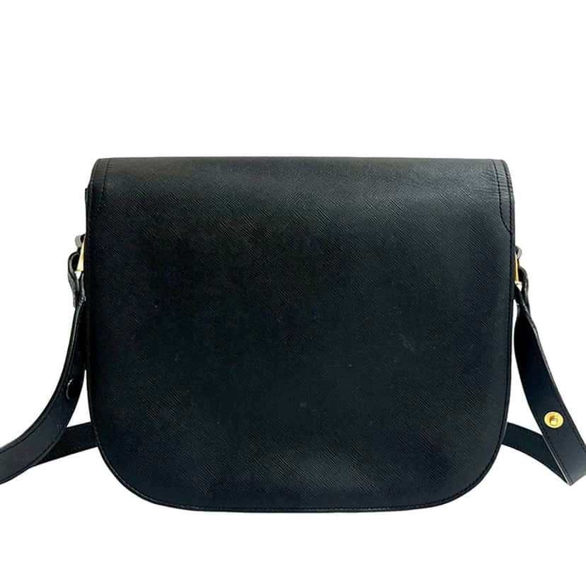 Saint Laurent Leather Crossbody Black Leather Good condition - Back View