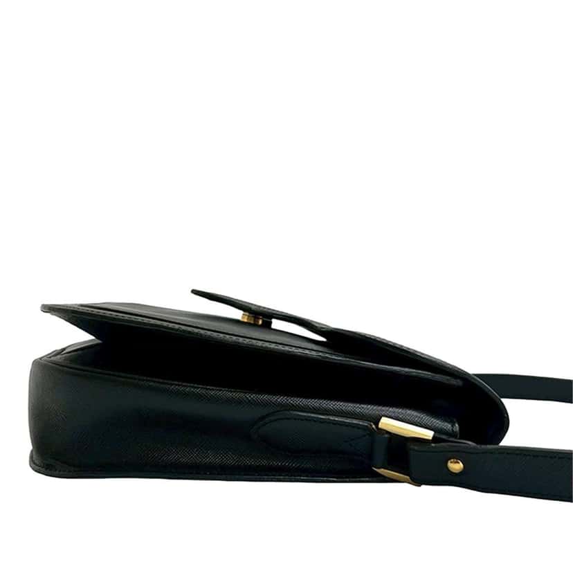 Saint Laurent Leather Crossbody Black Leather Good condition - Box View