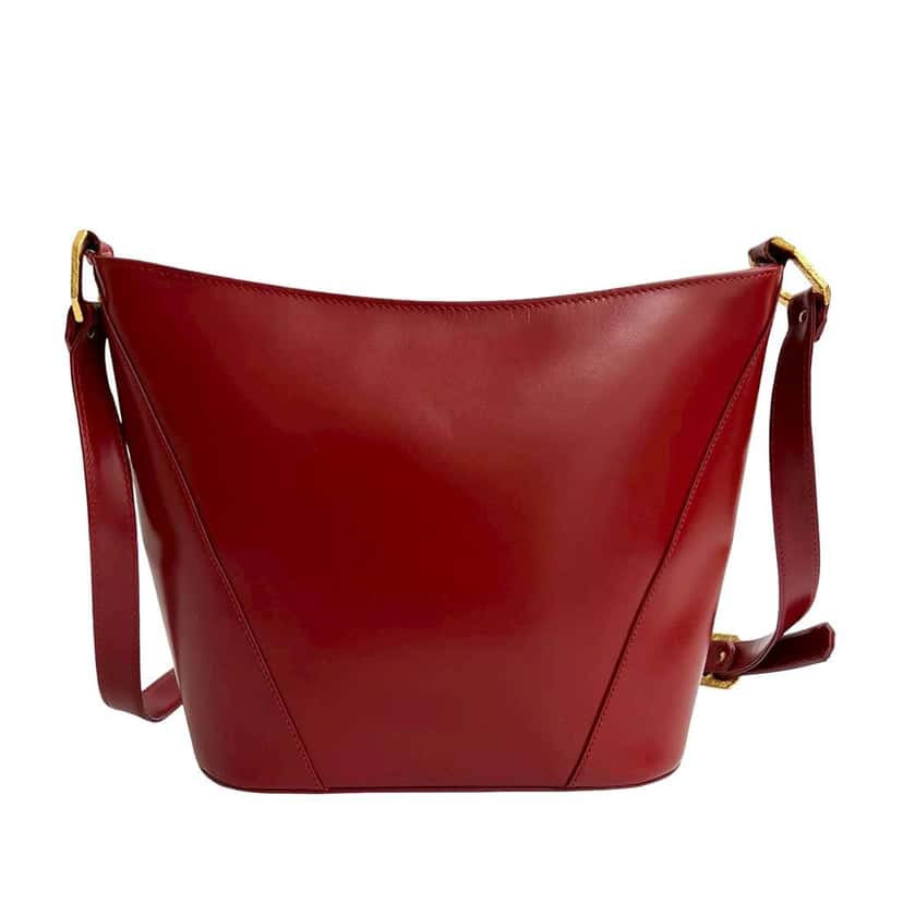 Saint Laurent Leather Crossbody Red Leather Very good condition - Back View