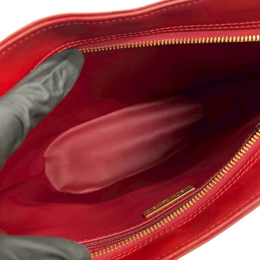 Saint Laurent Leather Crossbody Red Leather Very good condition - Inside View