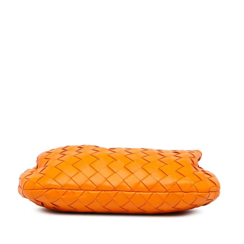 Bottega Veneta Mini Nappa Intrecciato Jodie Orange Leather Very good condition - Inside View