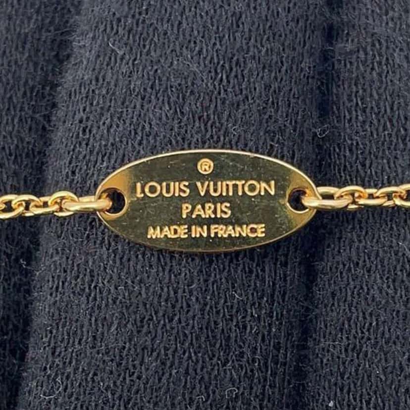 Louis Vuitton Gold Plated In The Sky Zodiac Bracelet Gold Metal Very good condition - Inside View
