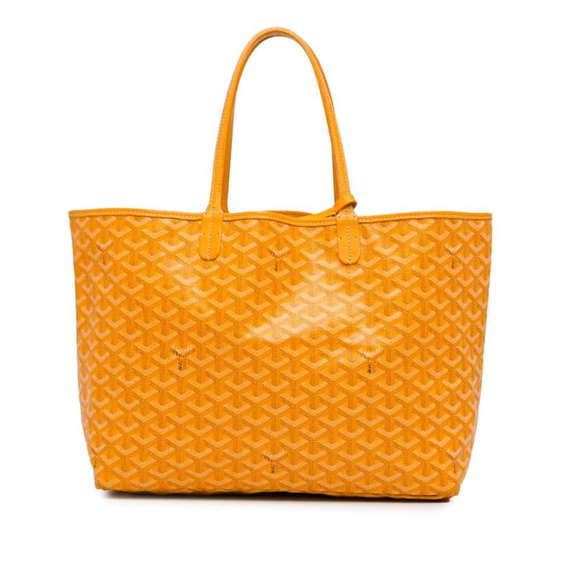 Goyard Goyardine Saint Louis PM Yellow Canvas Very good condition - Inside View